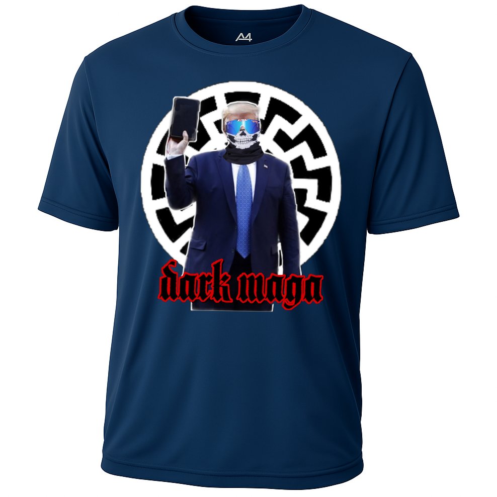 Dark Maga Donald Trump 2024 Cooling Performance Crew T-Shirt