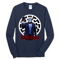 Dark Maga Donald Trump 2024 Tall Long Sleeve T-Shirt