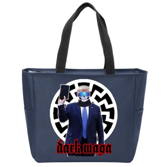 Dark Maga Donald Trump 2024 Zip Tote Bag
