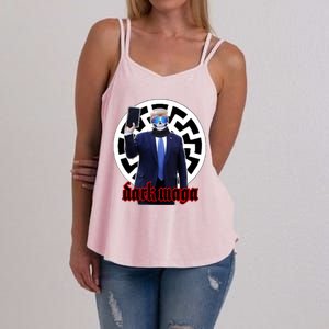 Dark Maga Donald Trump 2024 Women's Strappy Tank