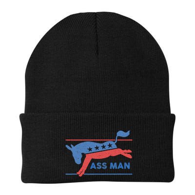 Democrat Merchandise Democratic Donkey Assman Ass Man Beanie