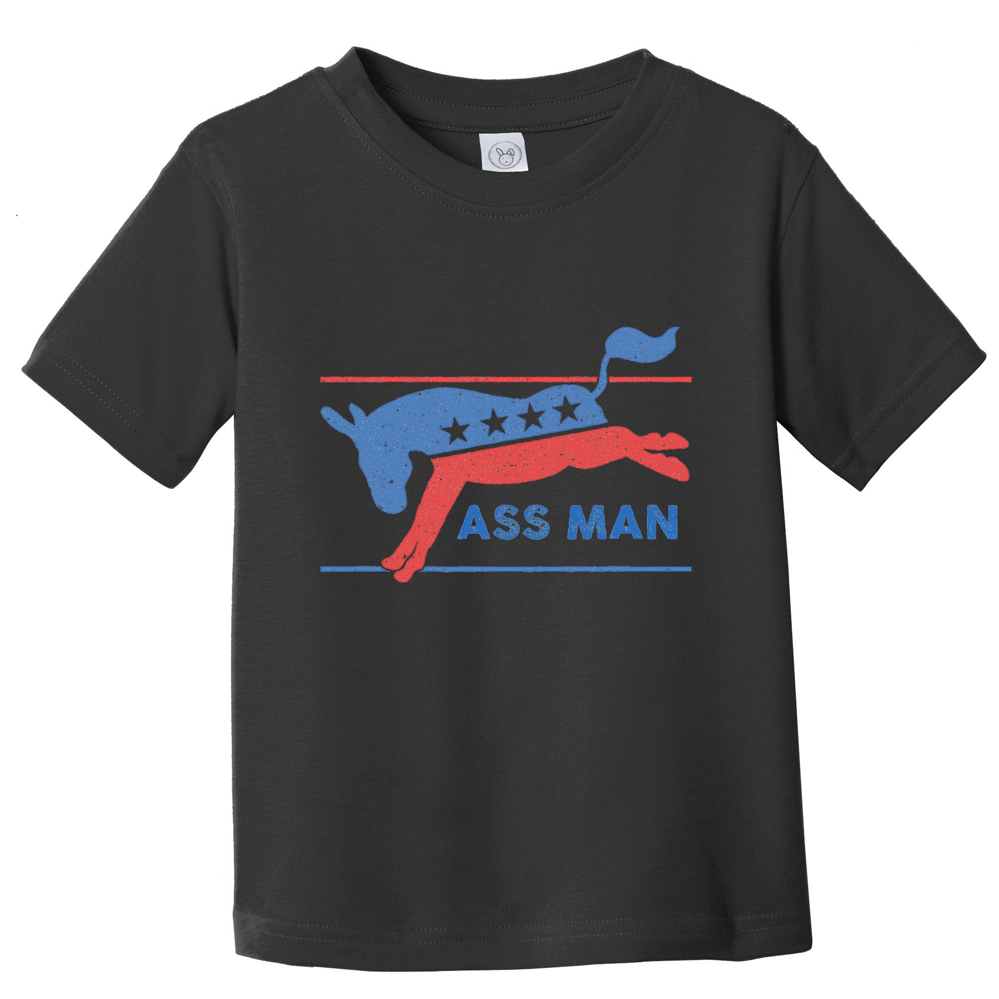 Democrat Merchandise Democratic Donkey Assman Ass Man Toddler T-Shirt