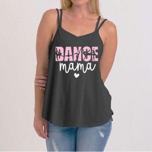 Dance Mama Dance Mother Of A Dancer Dancing Mom Gift Women's Strappy Tank