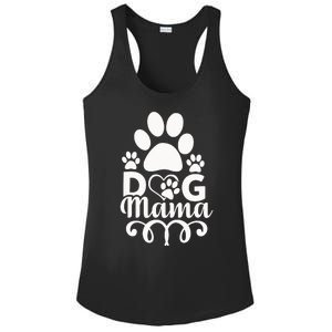 Dog Mama Ladies PosiCharge Competitor Racerback Tank