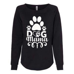 Dog Mama Womens California Wash Sweatshirt