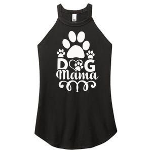 Dog Mama Women's Perfect Tri Rocker Tank