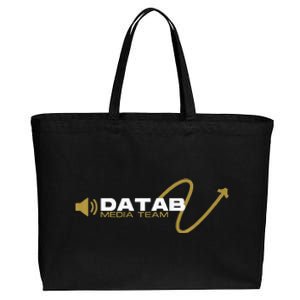 Datab Media Cotton Canvas Jumbo Tote