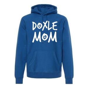 Doxle Mom Dachshund Beagle Dog Lover Gift Premium Hoodie