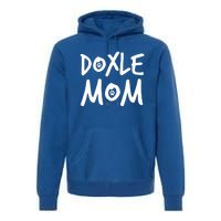 Doxle Mom Dachshund Beagle Dog Lover Gift Premium Hoodie