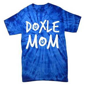 Doxle Mom Dachshund Beagle Dog Lover Gift Tie-Dye T-Shirt