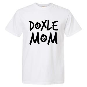 Doxle Mom Dachshund Beagle Dog Lover Gift Garment-Dyed Heavyweight T-Shirt