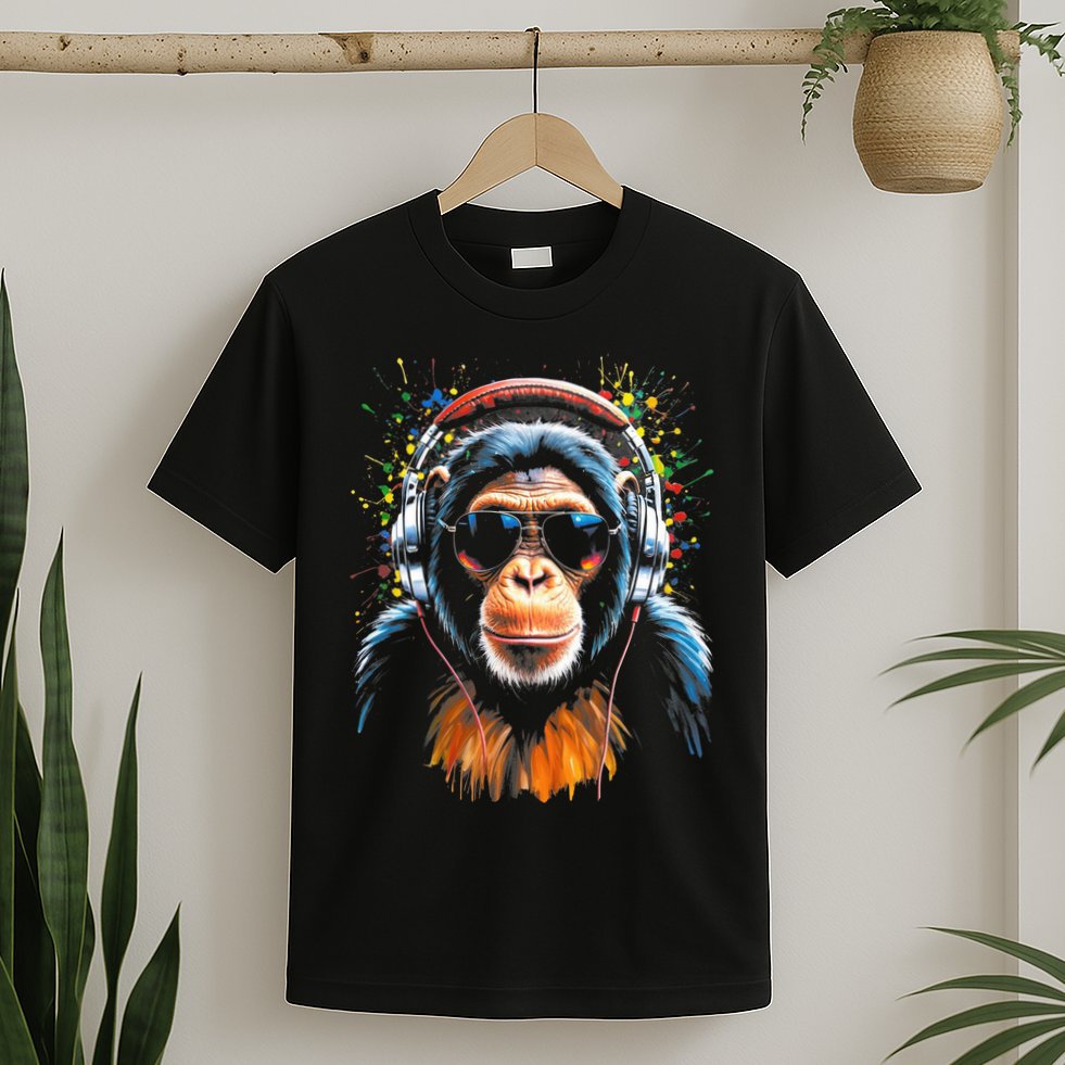Dj Monkey T-Shirt