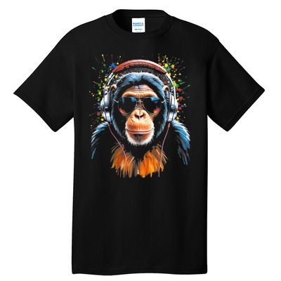 Dj Monkey Tall T-Shirt