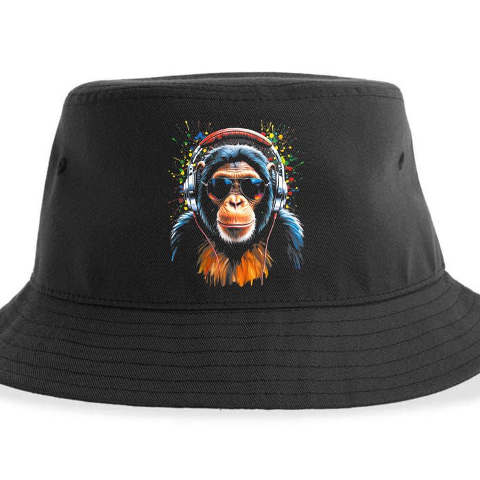 Dj Monkey Sustainable Bucket Hat