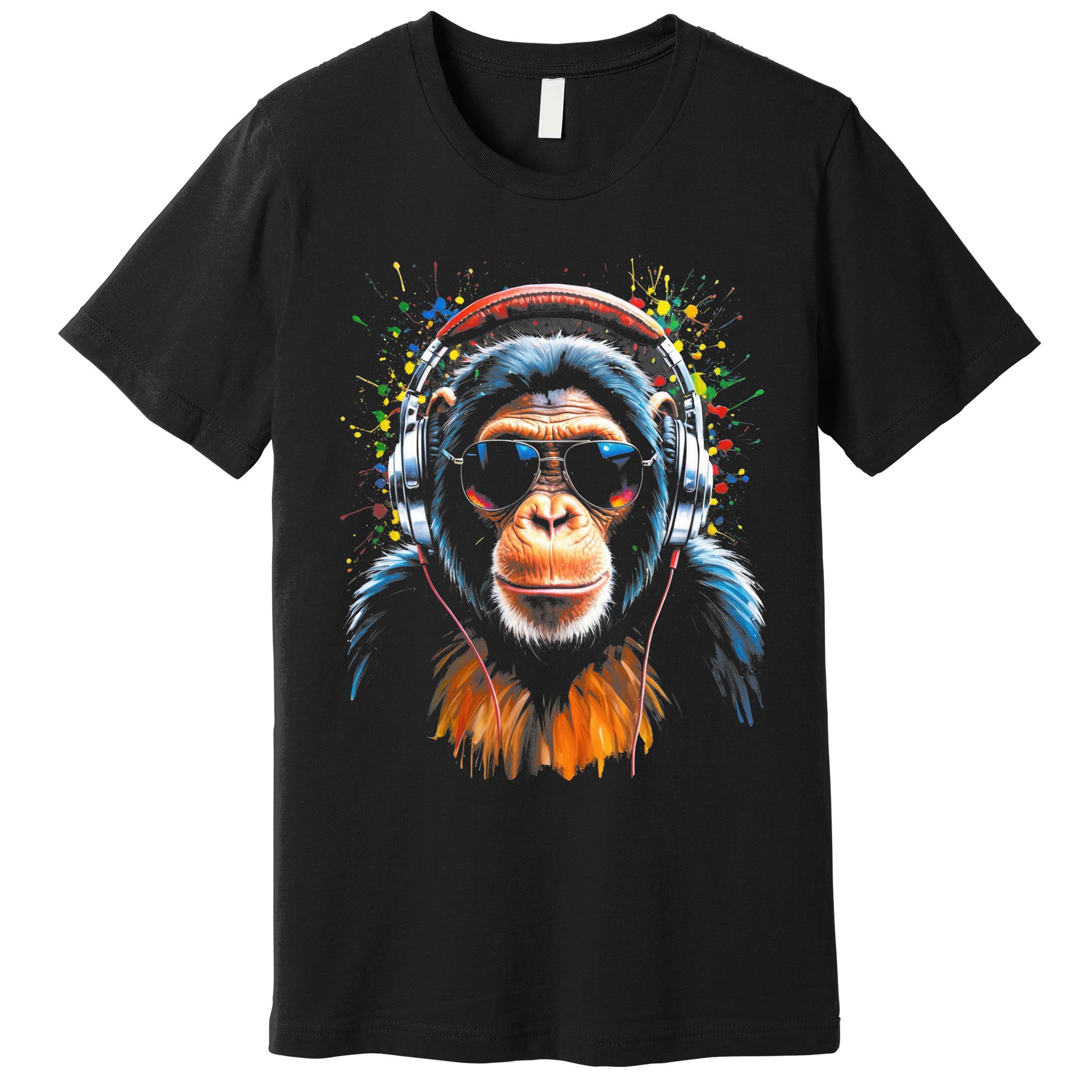 Dj Monkey Premium T-Shirt