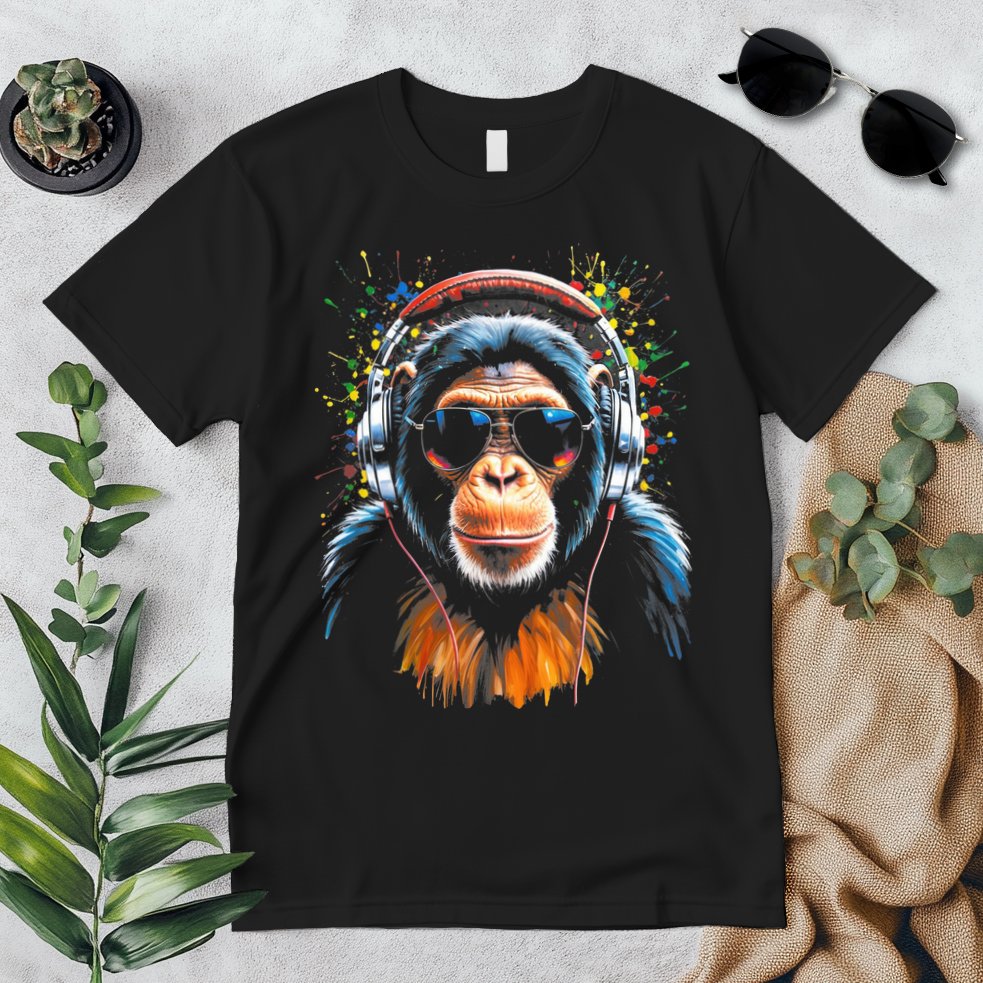 Dj Monkey Premium T-Shirt