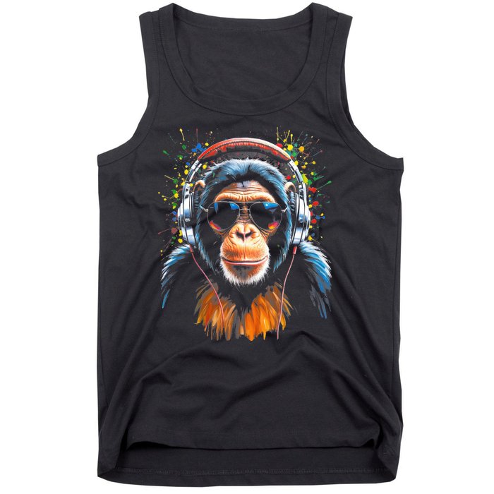 Dj Monkey Tank Top