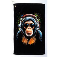 Dj Monkey Golf Towel