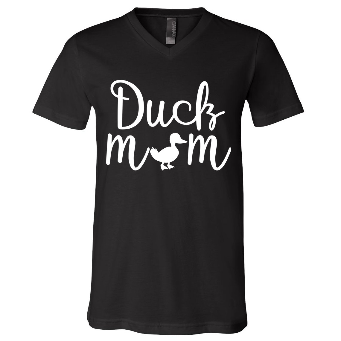 Duck Mom V-Neck T-Shirt