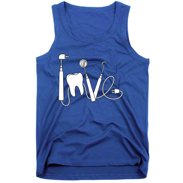 Dentist Mouth Doctor Dentistry Oral Hygiene Dental Surgeon Gift Tank Top