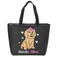 Doodle Mom Zip Tote Bag