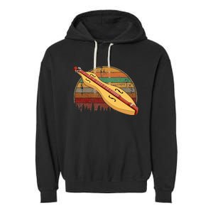 Dulcimer Musical Dulcimer Garment-Dyed Fleece Hoodie