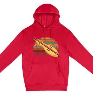 Dulcimer Musical Dulcimer Premium Pullover Hoodie