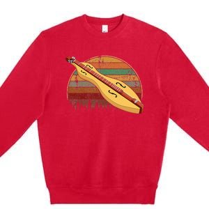 Dulcimer Musical Dulcimer Premium Crewneck Sweatshirt