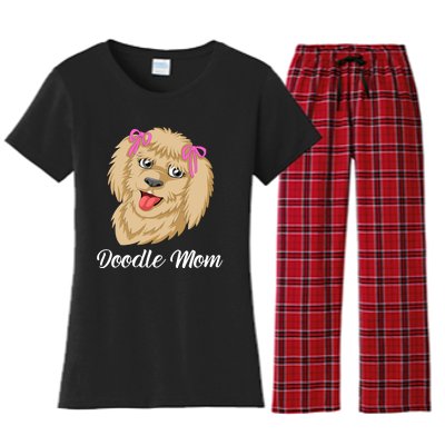 Doodle Mom Women's Flannel Pajama Set