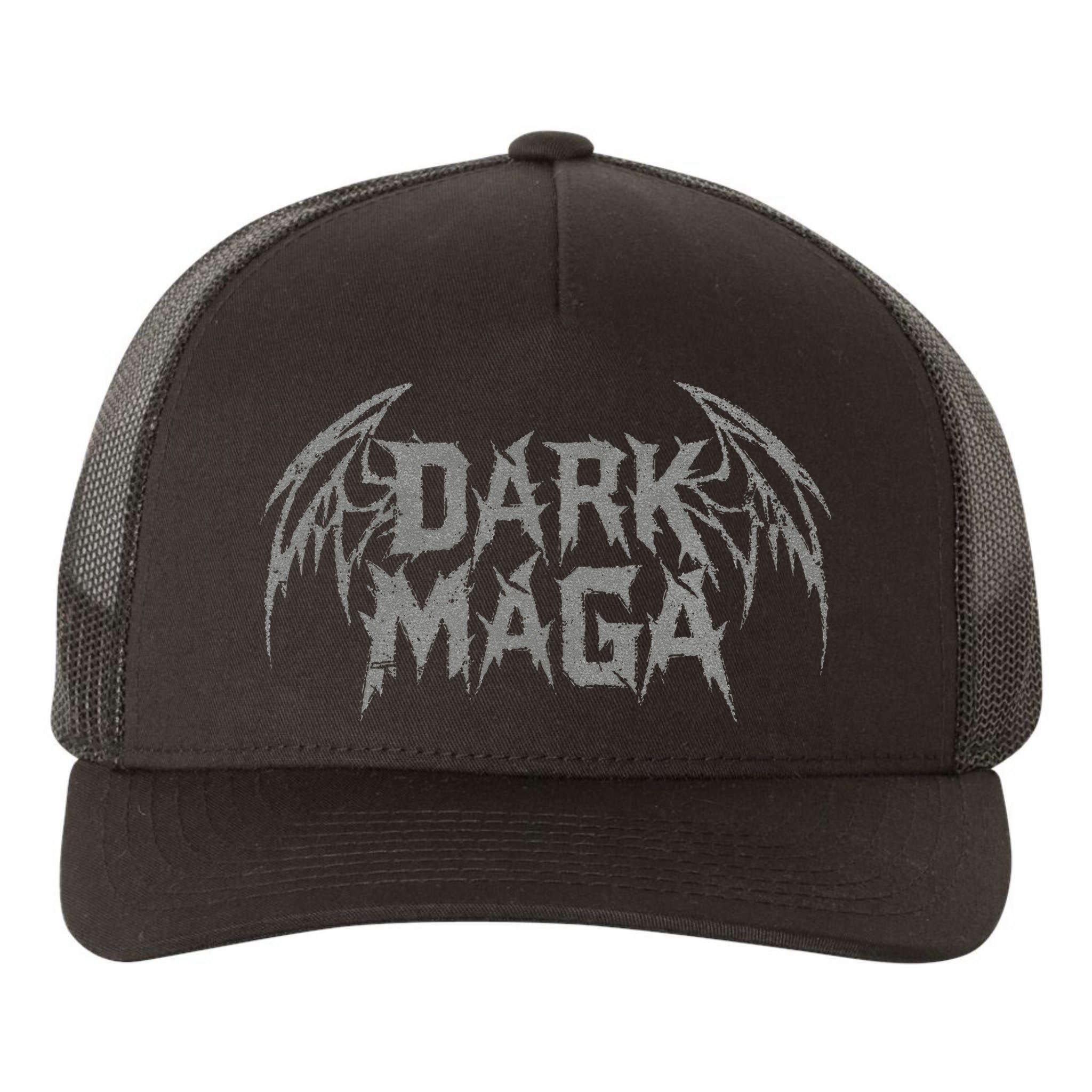 Dark Maga Yupoong Adult 5-Panel Trucker Hat