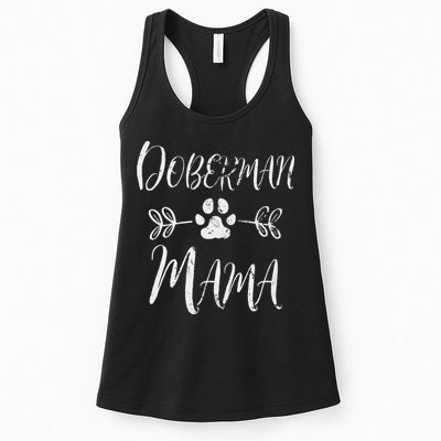 Doberman Mama Doberman Lover Owner Dobie Dog Mom Womens Tank Top