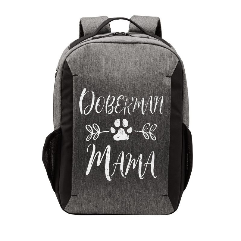 Doberman Mama Doberman Lover Owner Dobie Dog Mom Vector Backpack