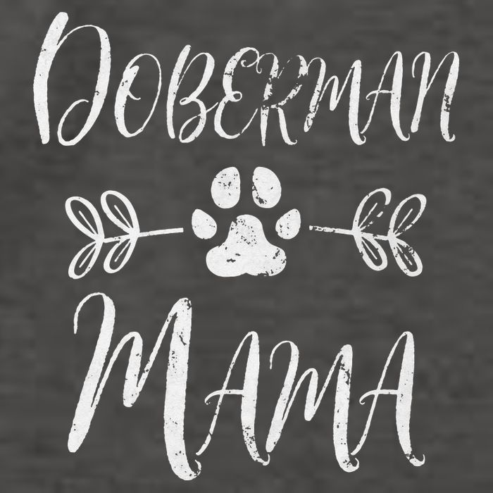 Doberman Mama Doberman Lover Owner Dobie Dog Mom Vector Backpack
