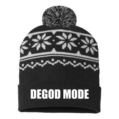 Degod Mode USA-Made Snowflake Beanie