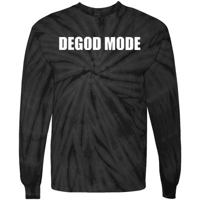 Degod Mode Tie-Dye Long Sleeve Shirt