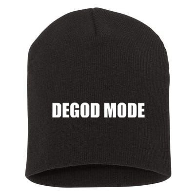 Degod Mode Short Acrylic Beanie