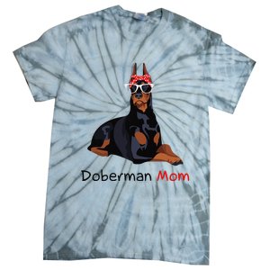 Doberman Mom Dog Bandana Pet Lover Gift Tie-Dye T-Shirt