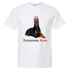 Doberman Mom Dog Bandana Pet Lover Gift Garment-Dyed Heavyweight T-Shirt