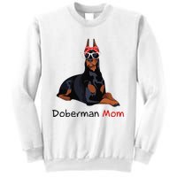 Doberman Mom Dog Bandana Pet Lover Gift Sweatshirt