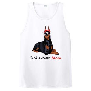 Doberman Mom Dog Bandana Pet Lover Gift PosiCharge Competitor Tank