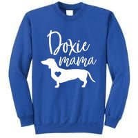 Doxie Mama Dachshund Mom Funny Wiener Dog Gift Meaningful Gift Sweatshirt