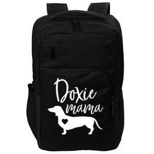 Doxie Mama Dachshund Mama Funny Dog Mom Wiener Dog Doxie Mom Cute Gift Impact Tech Backpack