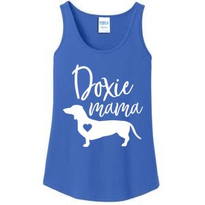 Doxie Mama Dachshund Mama Funny Dog Mom Wiener Dog Doxie Mom Cute Gift Ladies Essential Tank