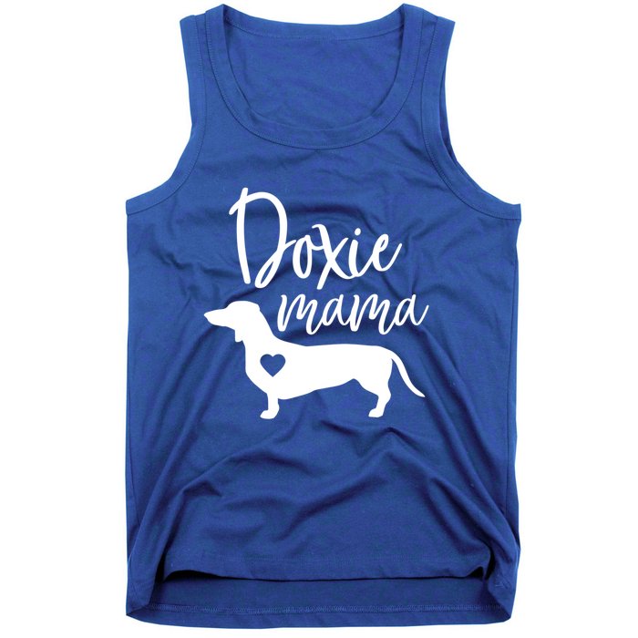 Doxie Mama Dachshund Mama Funny Dog Mom Wiener Dog Doxie Mom Cute Gift Tank Top