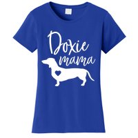 Doxie Mama Dachshund Mama Funny Dog Mom Wiener Dog Doxie Mom Cute Gift Women's T-Shirt