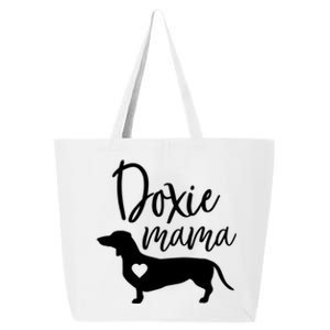 Doxie Mama Dachshund Mama Funny Dog Mom Wiener Dog Doxie Mom Cute Gift 25L Jumbo Tote