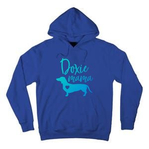 Doxie Mama Dachshund Mama Funny Dog Mom Wiener Dog Doxie Mom Cute Gift Tall Hoodie