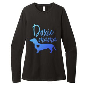 Doxie Mama Dachshund Mama Funny Dog Mom Wiener Dog Doxie Mom Cute Gift Womens CVC Long Sleeve Shirt