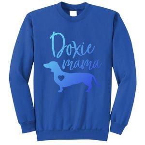 Doxie Mama Dachshund Mama Funny Dog Mom Wiener Dog Doxie Mom Cute Gift Sweatshirt