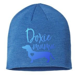 Doxie Mama Dachshund Mama Funny Dog Mom Wiener Dog Doxie Mom Cute Gift Sustainable Beanie